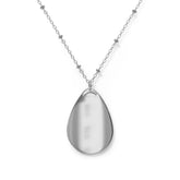 Oval Necklace - Black